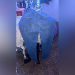 light blue jeans